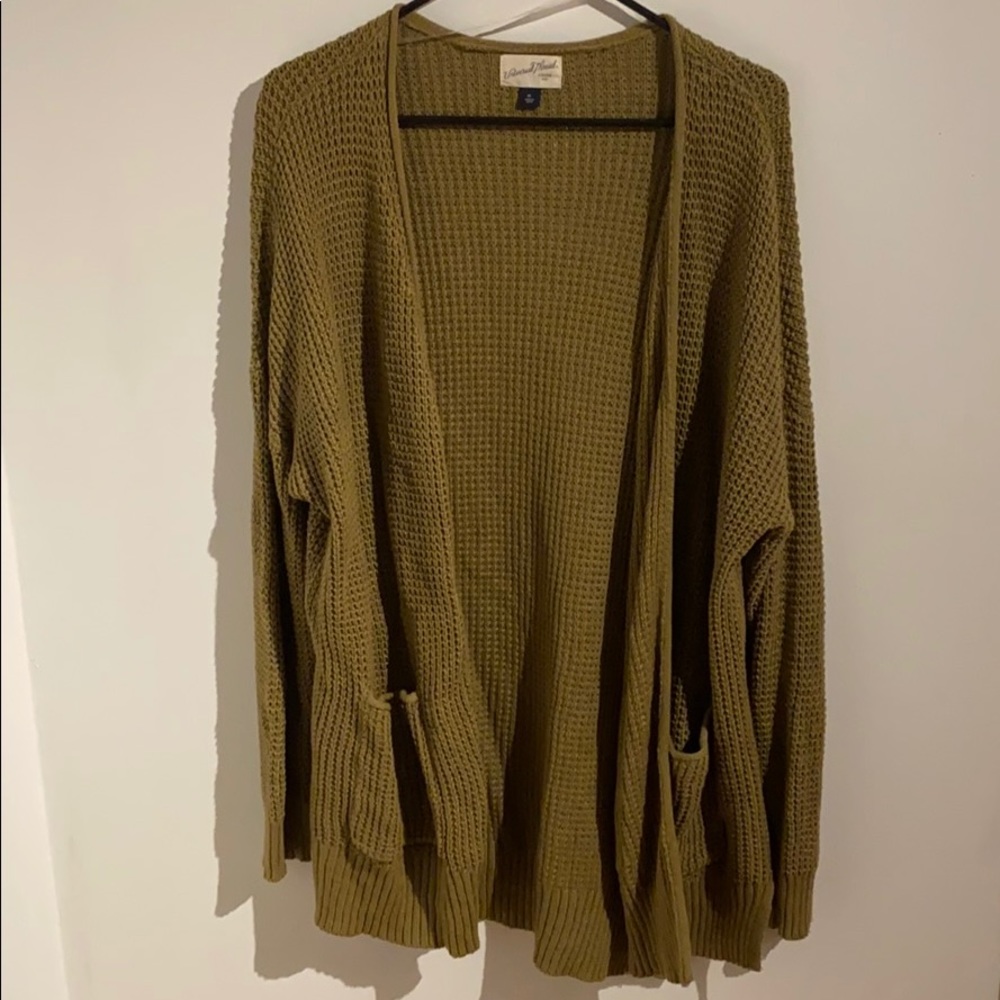 Green Cardigan
